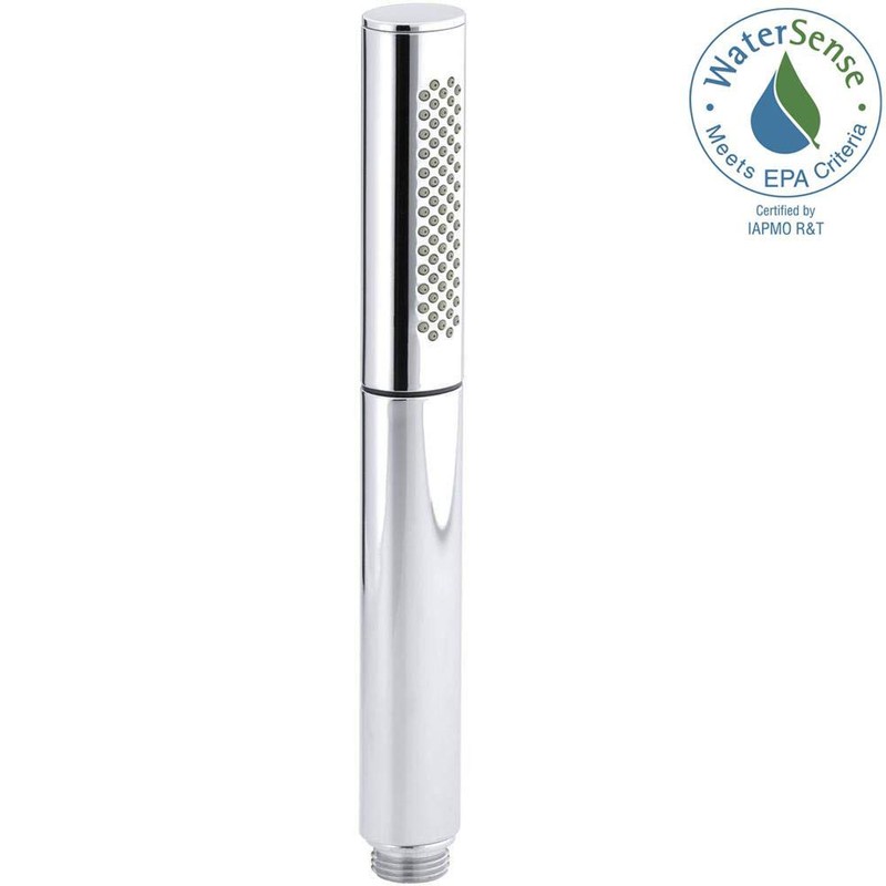 KOHLER 45415-A-CP Shift Multifunction 2-Way Ellipse Handshower with Metallic Handle,