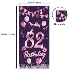 Bn-Zs-82 Happy Birthday Banner, Birthday Decorations
