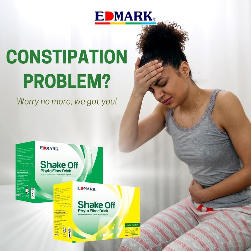 EDMARK Shake Off Phyto Fiber Drink Pandan 20gx12 Sachets