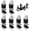 Nizirioo Pack of 6 Adjustable Metal Clamp Attachment, LCD Display