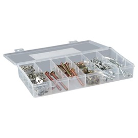 Fudeshe 125Pcs 3-in-1 Furniture Bolt Nut Connection,Furniture Connecting Cam Lock Fittings Assortment Kit for Closets Bed Furniture Connecting