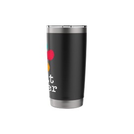 Funny Dog Paw Treat Dealer Saying Stainless Steel Insulated Tumbler