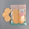 Resilient Round Makeup Puff Sponge for Powder and Cushion 12 Pcs 3ea
