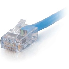 UD_C2G-50ft Cat6 Non-Booted Network Patch Cable (Plenum-Rated) - Blue