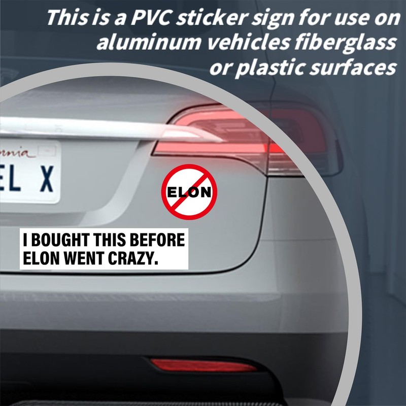 6PCS I Bought This Before Elon Went Crazy - Round