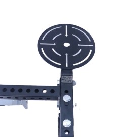 Heavy Duty Commercial Power Rack Wall Ball Target - Durable, Multi-Functional Workout Solutions for GymsColor: Black, Size: For 15/16mm Rack