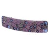 GlassOfVenice Murano Glass Millefiori Hair Clip - Lavender