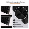 36 Pack Pyramid Acoustic Panels 12" X 12" X 2"
