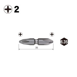Vessel JA142035 Double-Ended Bit Jaws + 2 x 35