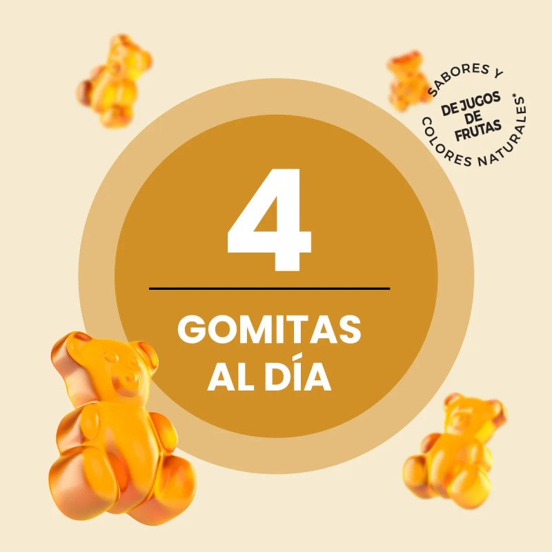 Vitamina E 150 Gomitas Belabear Antioxidante Y Piel Radiante Sabor
