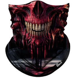 Obacle Skull Face Mask for Men Women Dust Wind Sun Protection Rave Festival Riding