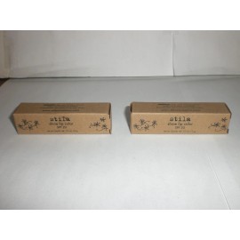 Stila SET OF 2 STILA 0.10oz TRACI 01 SHINE LIP COLOR SPF 20 FULL SIZE NEW IN BOX