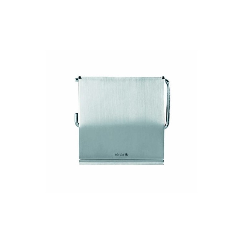 Brabantia 385322 Toilet Roll Holder, Silver, 20 x 8 x