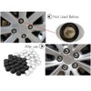 Nut Covers, Hexagonal Tyre Nut Covers, 20 Pieces Wheel Nut