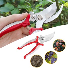Stainless Steel Pruning Shears Multifunctional Garden Shears Orchard Flower Branch Fruit Picking Shears Garden Branch Tool Shears 1 Pack Toolbox for Men