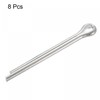 sourcing map 8 Pieces Split Split Cotter Pin 8 mm