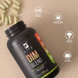 Dim 300mg Con Vitamina C Y Brócoli 240caps Dim Blend. B Life Sin Sabor                                                                                