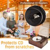 Portable CD Player, Retro CD Bluetooth Player with Dual HiFi
