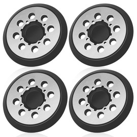 4 Pack Orbital Sander Replacement Pad for DeWalt, 5 Inch 8 Hole Hook and Loop Metal Sander Pads for DWE6421 6421K DWE6423 6423K DCW210B DWE64233 and N329079 Replacement Pad