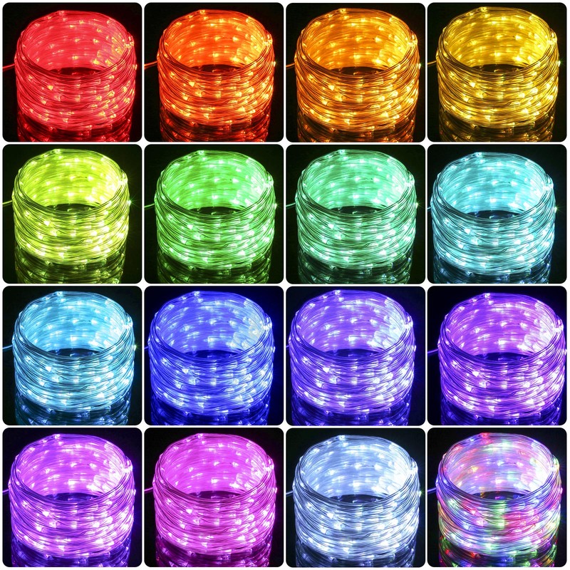 Tomshine 23m 200 LEDs Fairy String Lights with Remote Control