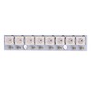 Ahvqevn 8 x WS2812B 5050 RGB Powered LED Strip Built-in