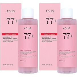Anua Peach 77 Niacin Essence Toner 250ml x 2 Skin texture improvement pore toner / 아누아 복숭아 77 나이아신 에센스 토너 250ml x 2개 피부 결 정돈 모공토너