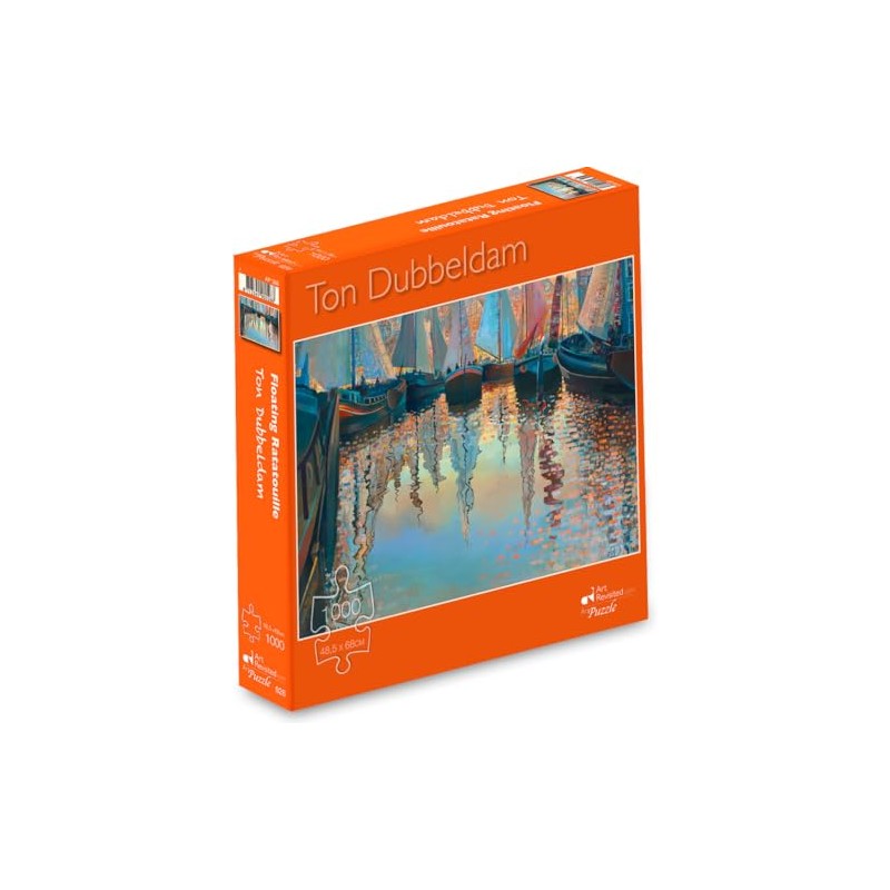 Ton Dubbeldam - Floating Ratatouille - Puzzel 1000 stukjes