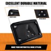 HCmotorku Curved Laydown License Plate Mount Frame Compatible with Harley