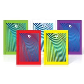 Silvine A5 Hardback Notebook, 160 Pages (80 Sheets) Ruled 8mm Feint with Durable Casebound Cover. Ref PADCBA5.