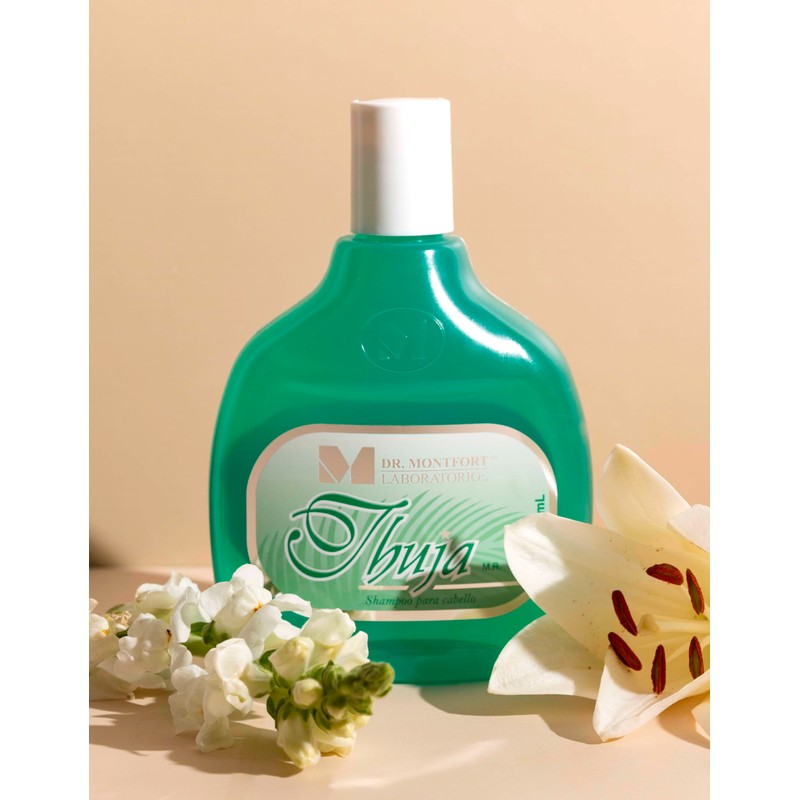 Dr. Monfort Shampoo de Thuja 100% Natural para Cuidado del