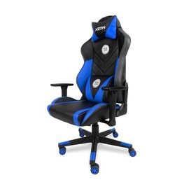 Genérico Silla Gamer Ergonómica Reclinable de Xion, Cómoda, Negro y Azul                                                                              