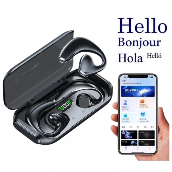 Unbranded NEW! Bluetooth AI Translator Earbuds 144+ Language Real Time