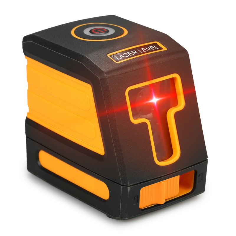 Self-Leveling 2 Lines Red Laser Level Professional Horizontal and Vertical