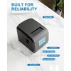 ZYWELL Thermal Receipt Printer, ZY908 Pos Printer 80mm with Auto