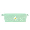 10 Strawberry Street Daisy Polka Dot Loaf Pan, Mint