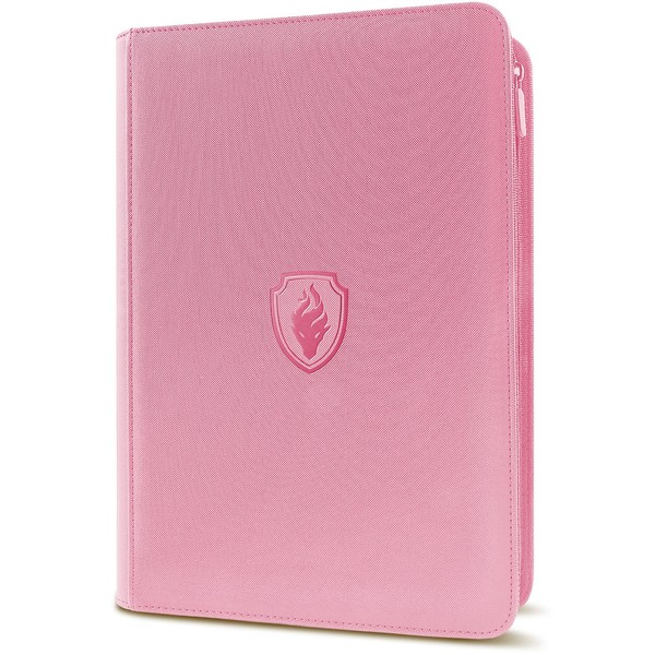 Fabmaker 9-Pocket PU Cover Zipper Trading Card Collection Album -