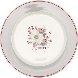 GreenGate Dinner Plate Abella White