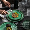 HaWare Dinnerware Sets, 6-Piece Plates and Bowls Set, Stoneware Dish