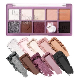 Milk Touch Bee My Best Friends House Palette (02 Rosy Bunny) Eye Shadow Korea