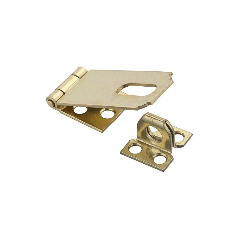 National Hardware N102-178 V30 Safety Hasp in Brass