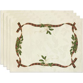 Lenox Holiday Nouveau Placemats, Set of 4