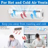 Binazon Heating & Air Vent Deflector for Vents, Sidewall, Ceiling,