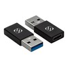 Scosche ACA-2PKSP Strikeline USB Type-C to USB Type-A Adapter 2