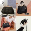 TAIYOU Black PU Leather Bag Strap Adjustable Shoulder Strap Crossbody