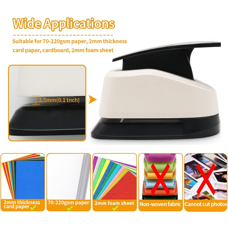 5 Circle Hole Punch, Circle Paper Punch, CirclePunches for Paper