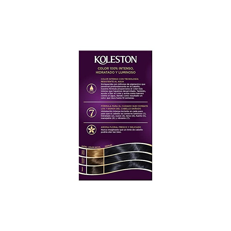 Koleston Tinte Permanente 28 Negro Azulado | Crema, Coloración del