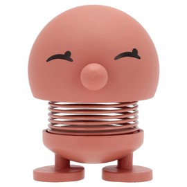 Hoptimist Soft Bimble Bobble Figure & Lucky Charm, Scandinavian Decorative Figures for Living Room, Desk, Office, Office Decoration & Funny Small Gifts, 4.5 x 5.8 x 6.6 cm, Small, Ruby