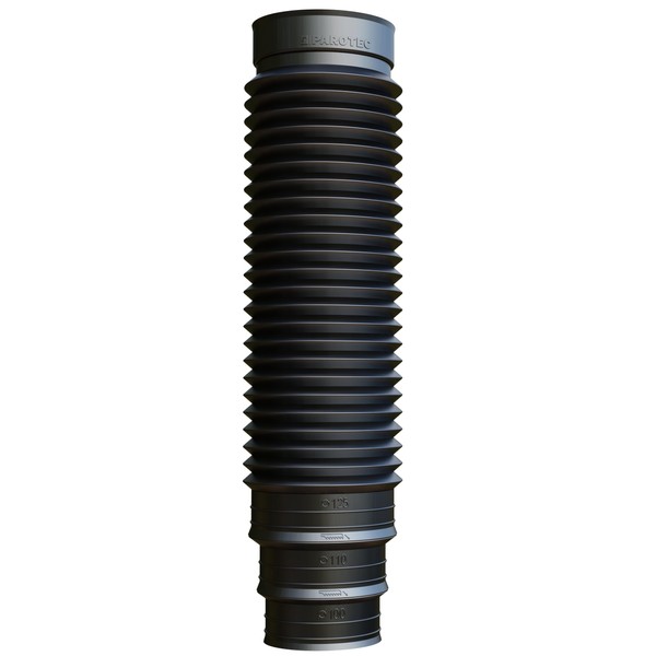 Parotec Connection pipe for roof ventilator, bleeder stone, flexible hose