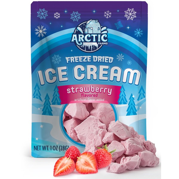 Arctic Farms Freeze Dried Ice Cream that Does Not Melt