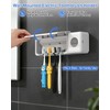 Hulmay UV Toothbrush Holder, Electric Toothbrush Holder Wall Mounted for